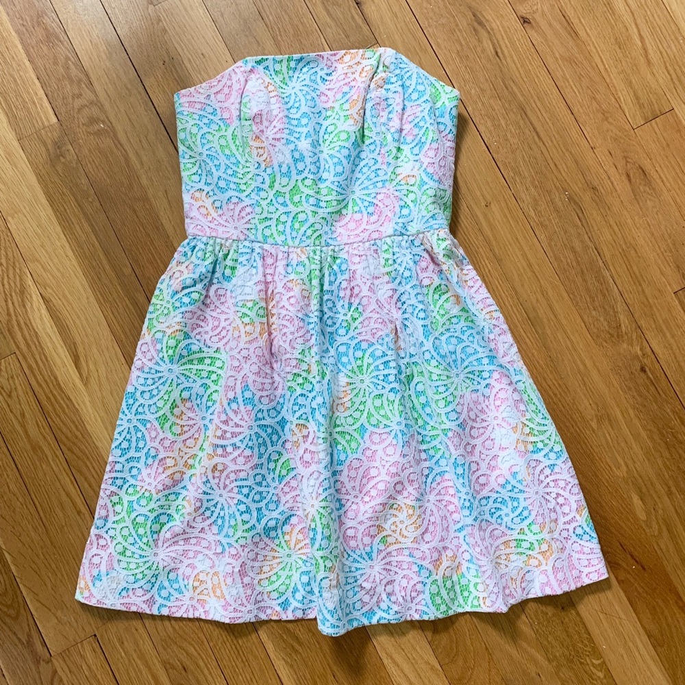 Lilly Pulitzer Strapless Dress
